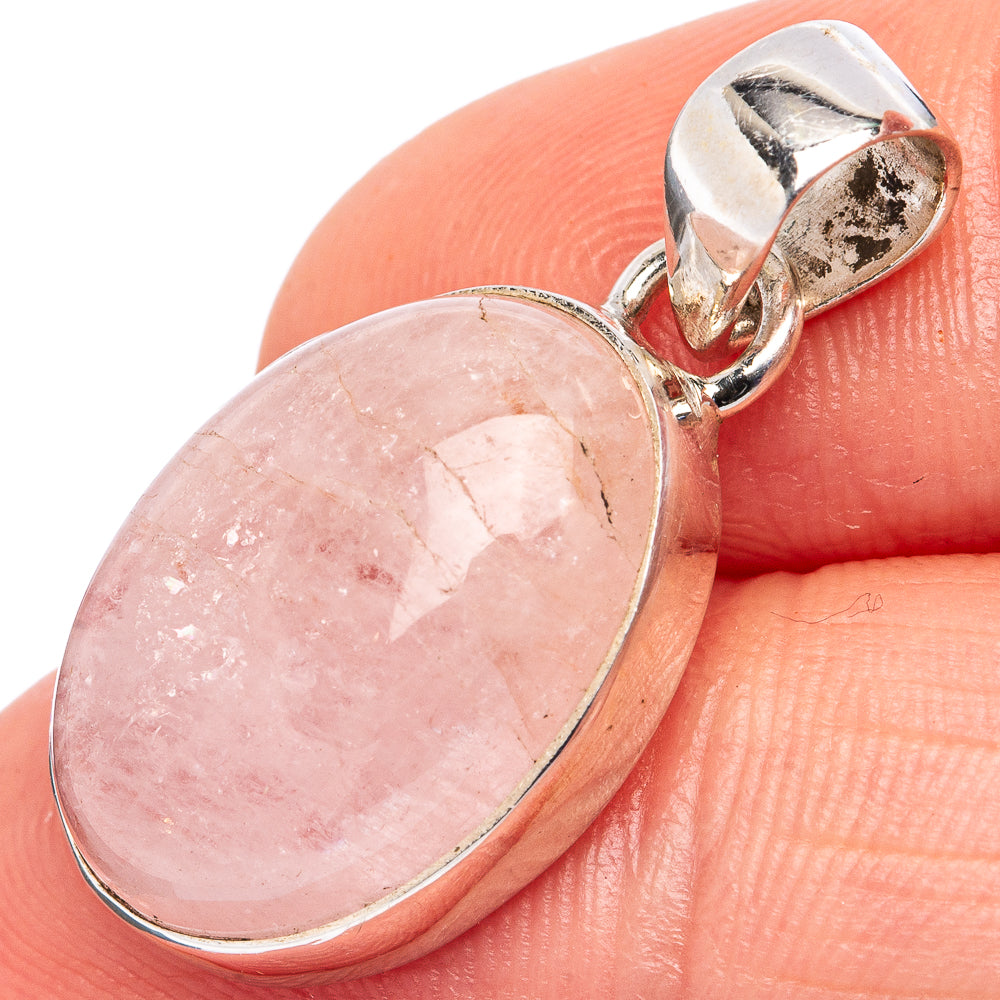 Rough Rose Quartz Pendants hot 1 7/8