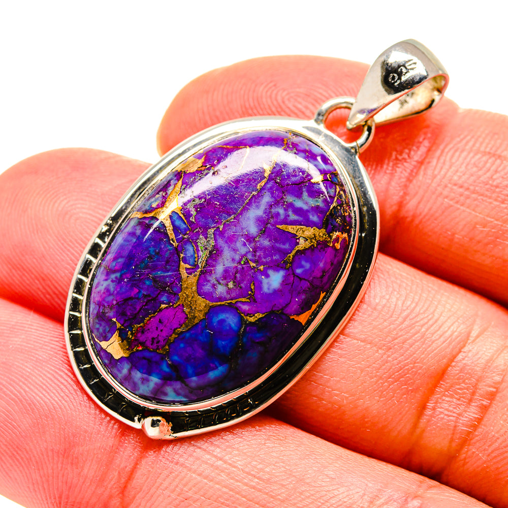 Purple Copper Composite Turquoise Pendant cheapest 1 3/4