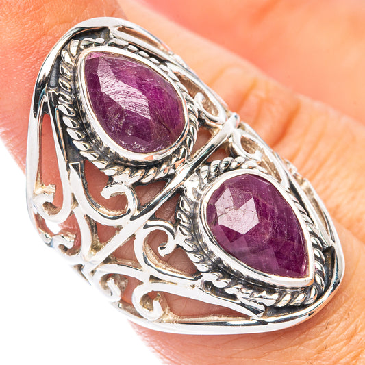 Signature Ruby Ring Size 6.5 (925 Sterling Silver) R7584