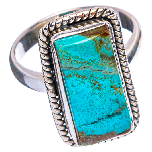 Arizona Turquoise Ring Size 7.5 (925 Sterling Silver) R4930
