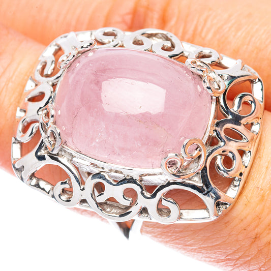 Signature Morganite Ring Size 7.25 (925 Sterling Silver) R2566