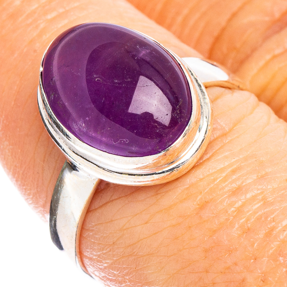 Amethyst Ring Size 8 (.925 Sterling Silver)