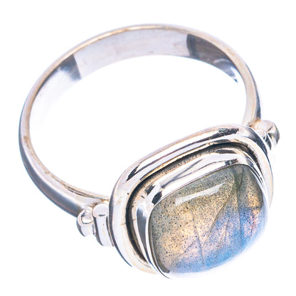 Labradorite Ring Size 6.5 (.925 Sterling Silver)