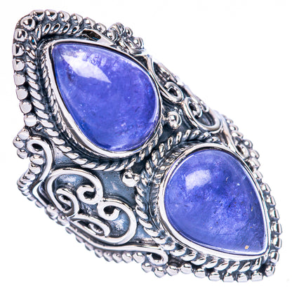 Signature Natural Tanzanite Ring Size 7 (925 Sterling Silver) R3542