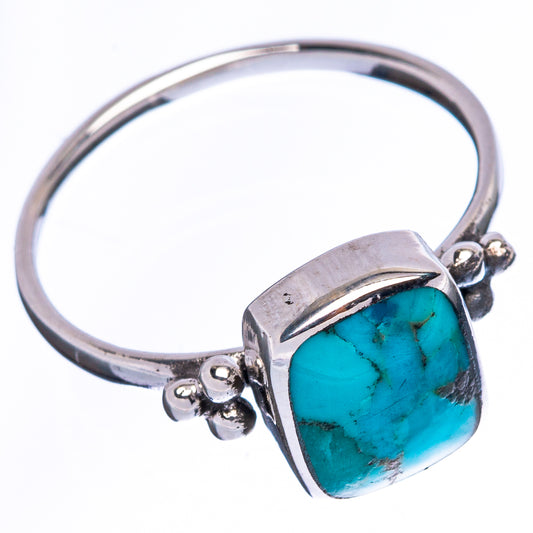 Rare Arizona Turquoise Ring Size 7.75 (925 Sterling Silver) R2331