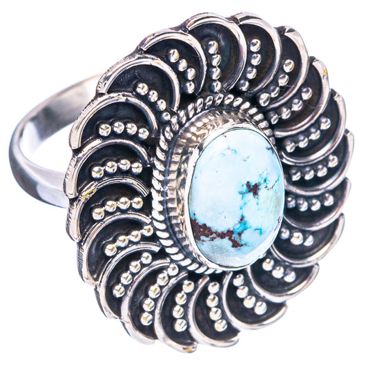 Golden Hills Turquoise Ring Size 9.75 (925 Sterling Silver) R4956