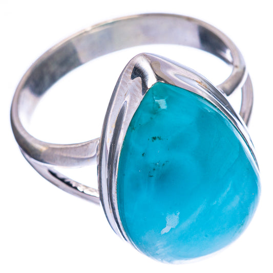 Larimar Ring Size 8.75 (925 Sterling Silver) R2315