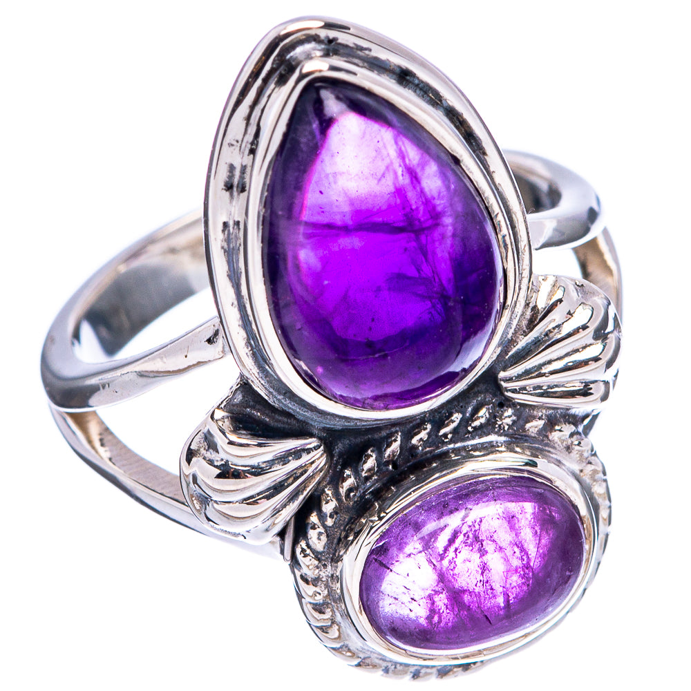 Premium Amethyst Ring Size 5.75 (.925 Sterling Silver)