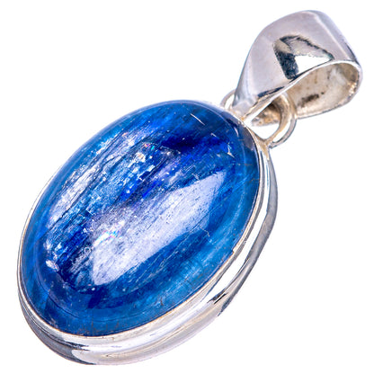 Kyanite Pendant 1 1/8" (.925 Sterling Silver)