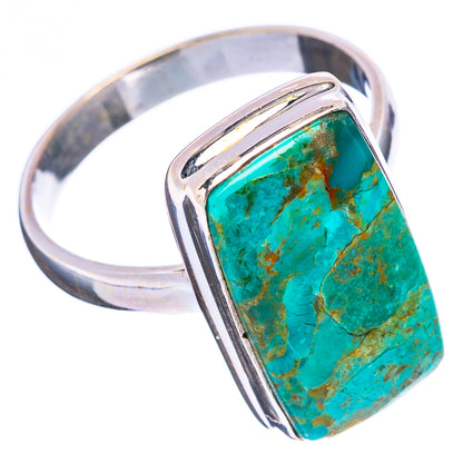 Mohave Turquoise Ring Size 9 (.925 Sterling Silver)