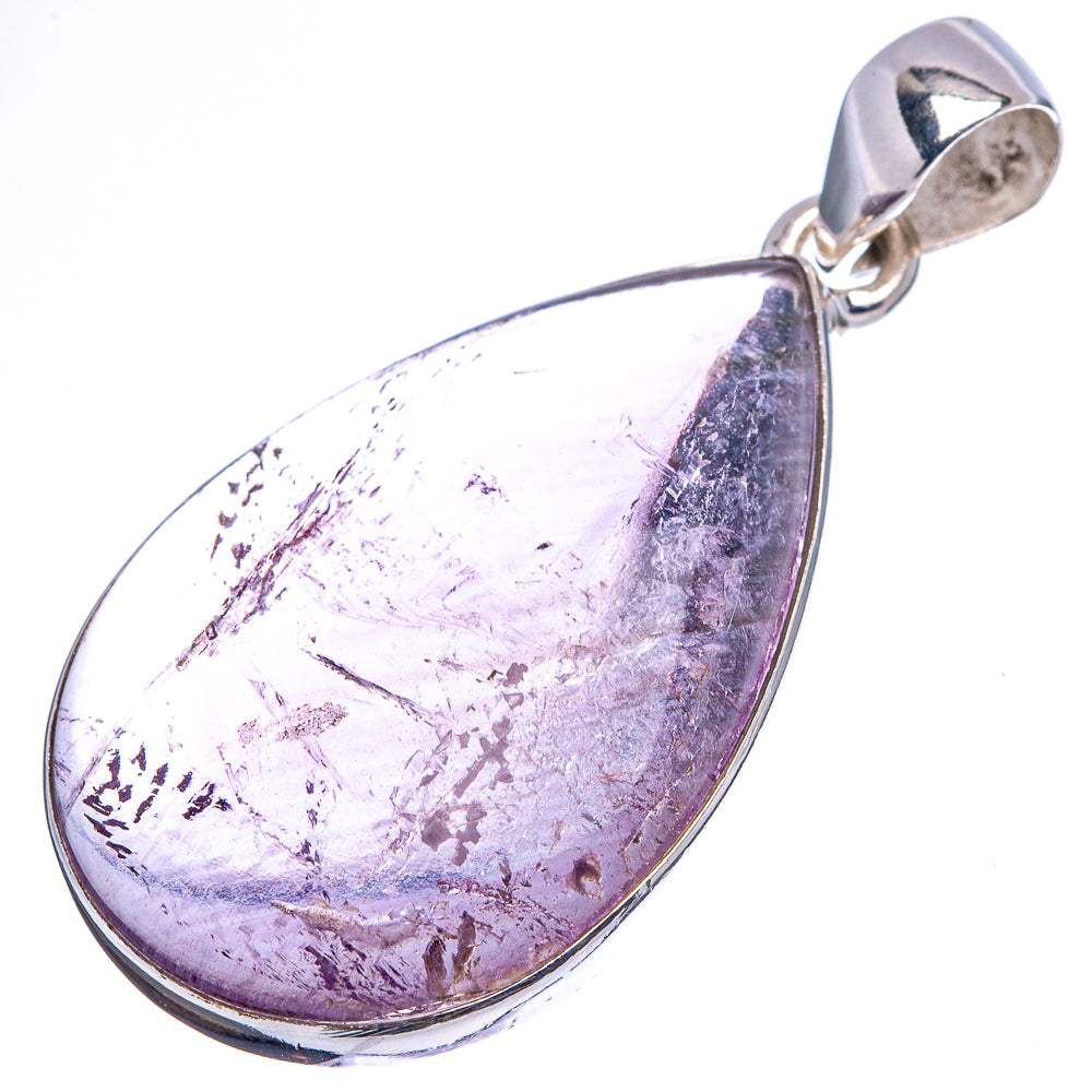 Star Amethyst Pendant 1 5/8" (.925 Sterling Silver)