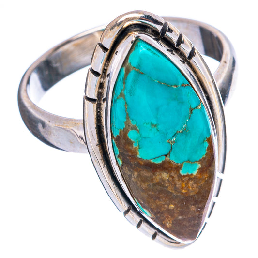Arizona Turquoise Ring Size 6.75 (925 Sterling Silver) R4931
