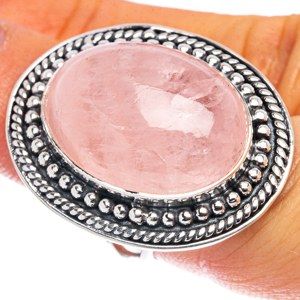 Signature Morganite Ring Size 6 (.925 Sterling Silver)