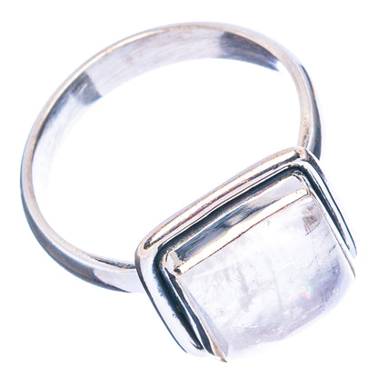 Rainbow Moonstone Ring Size 7.5 (.925 Sterling Silver)