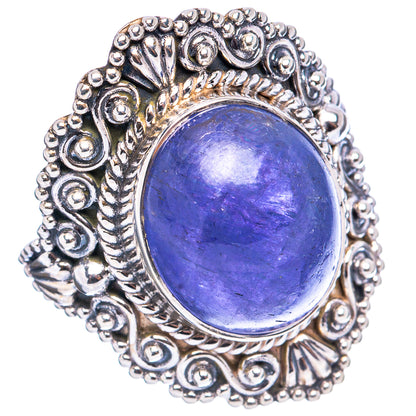 Signature Tanzanite Ring Size 5.5 (.925 Sterling Silver)