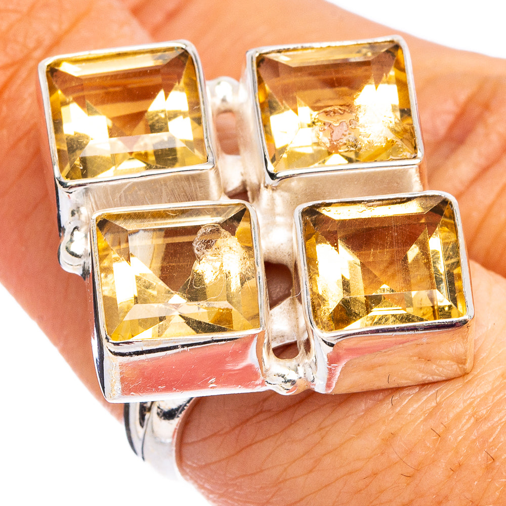 Citrine Ring Size 7 (.925 Sterling Silver)