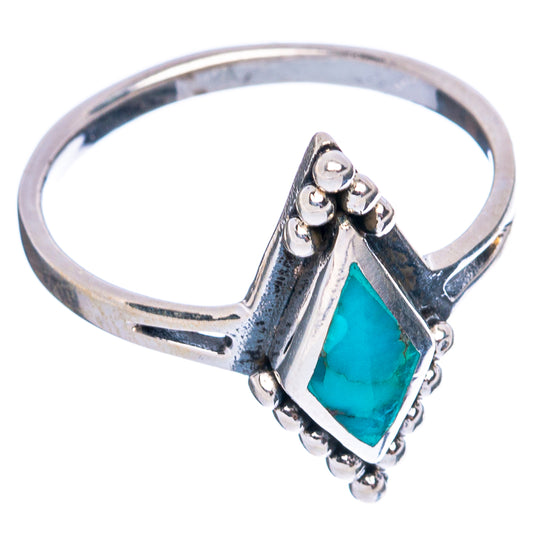 Rare Arizona Turquoise Ring Size 8.75 (925 Sterling Silver) R4943