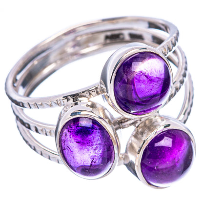 Premium Amethyst Ring Size 7.75 (.925 Sterling Silver)