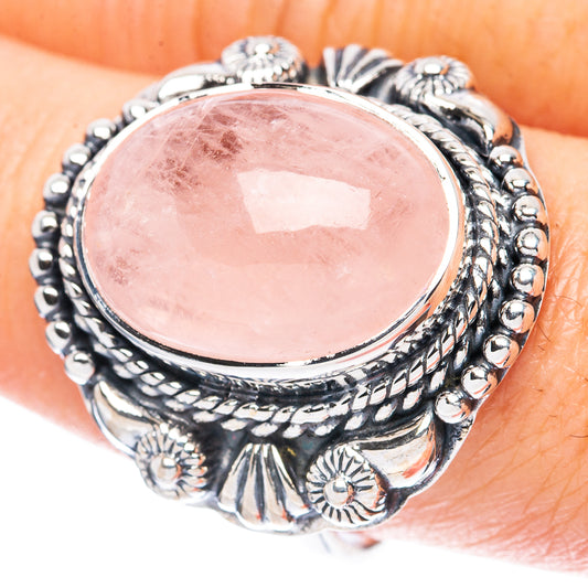 Signature Morganite Ring Size 8.75 (925 Sterling Silver) R2567