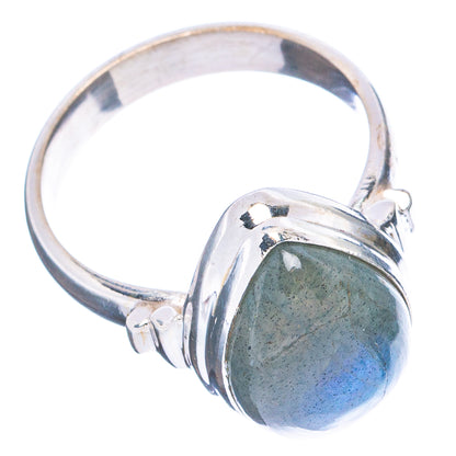 Labradorite Ring Size 6.5 (.925 Sterling Silver)