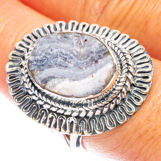 Desert Druzy Ring Size 8.25 (925 Sterling Silver) R6951