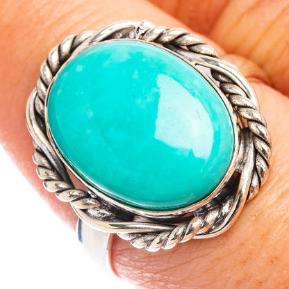 Rare Kingman Turquoise Ring Size 8.75 (.925 Sterling Silver)