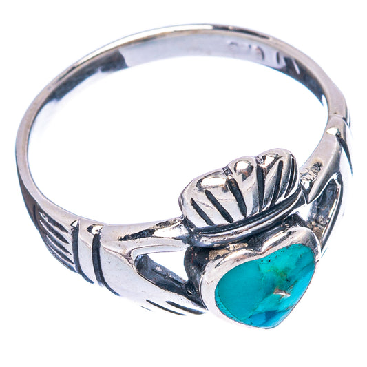 Arizona Turquoise Ring Size 6.75 (925 Sterling Silver) R4946