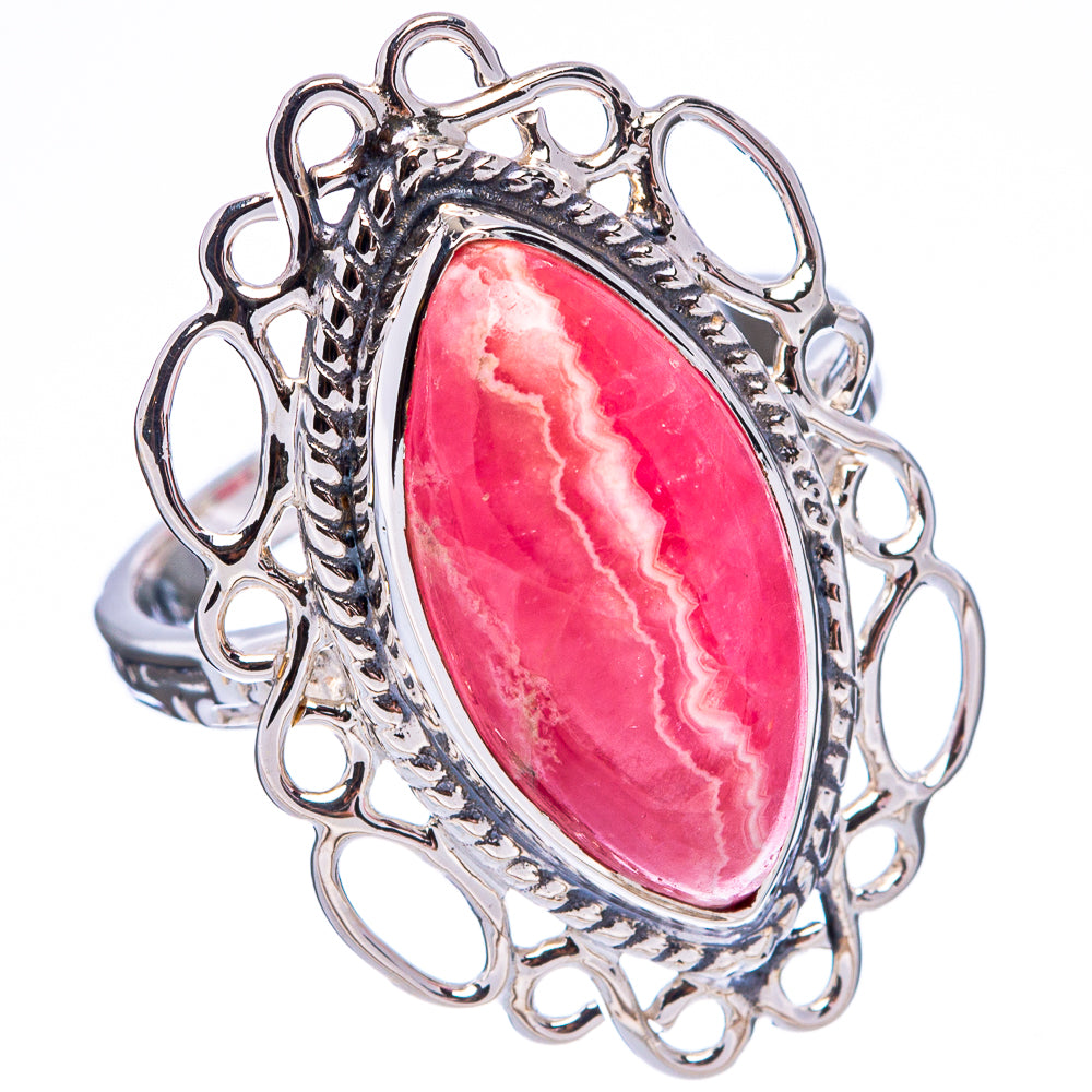 Rhodochrosite store Sterling Silver Ring 57.75