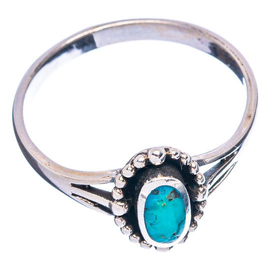 Rare Arizona Turquoise Ring Size 8.75 (925 Sterling Silver) R4945