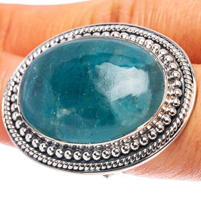 Signature Aquamarine Ring Size 7 (.925 Sterling Silver)