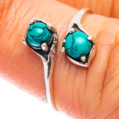 Dainty Turquoise Ring Size 6 (.925 Sterling Silver)