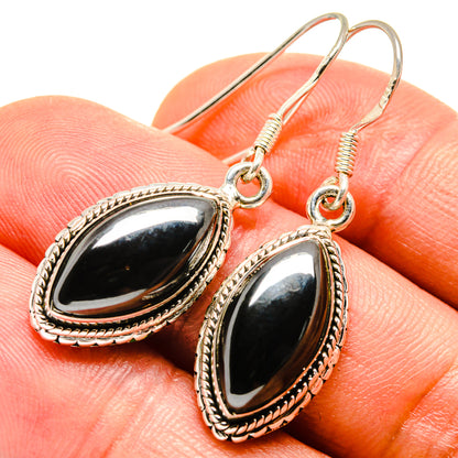 Hematite Earrings handcrafted by Ana Silver Co - EARR414314