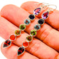 Multi-Stone Chakra Earrings handcrafted by Ana Silver Co - EARR414771