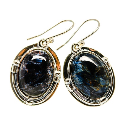 Pietersite Earrings handcrafted by Ana Silver Co - EARR410714