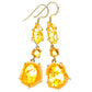 Citrine Earrings handcrafted by Ana Silver Co - EARR413787