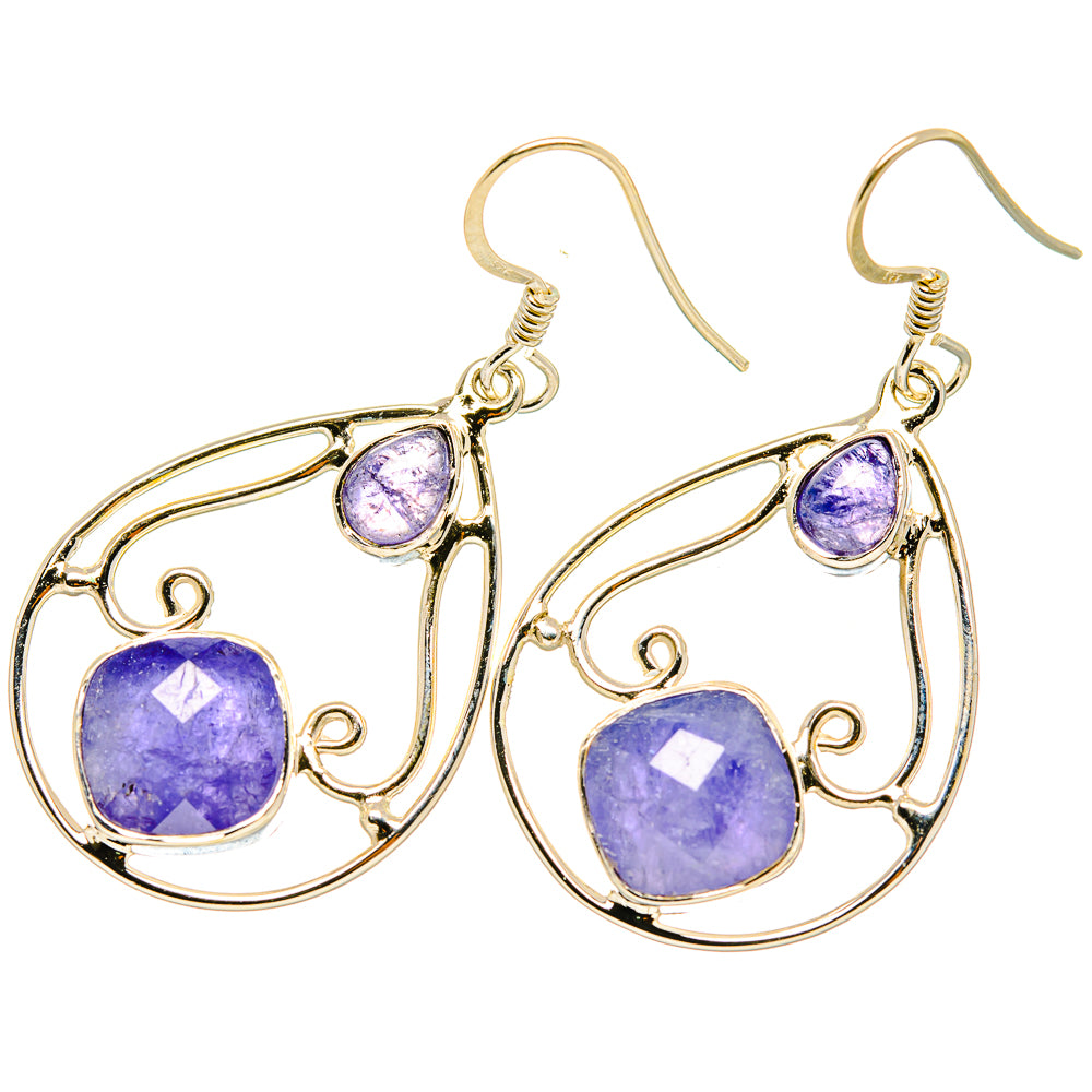 Tanzanite Earrings handcrafted by Ana Silver Co - EARR419283