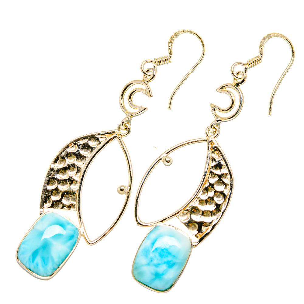 Larimar Earrings handcrafted by Ana Silver Co - EARR419300