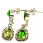 Chrome Diopside Earrings handcrafted by Ana Silver Co - EARR431179 - Photo 2