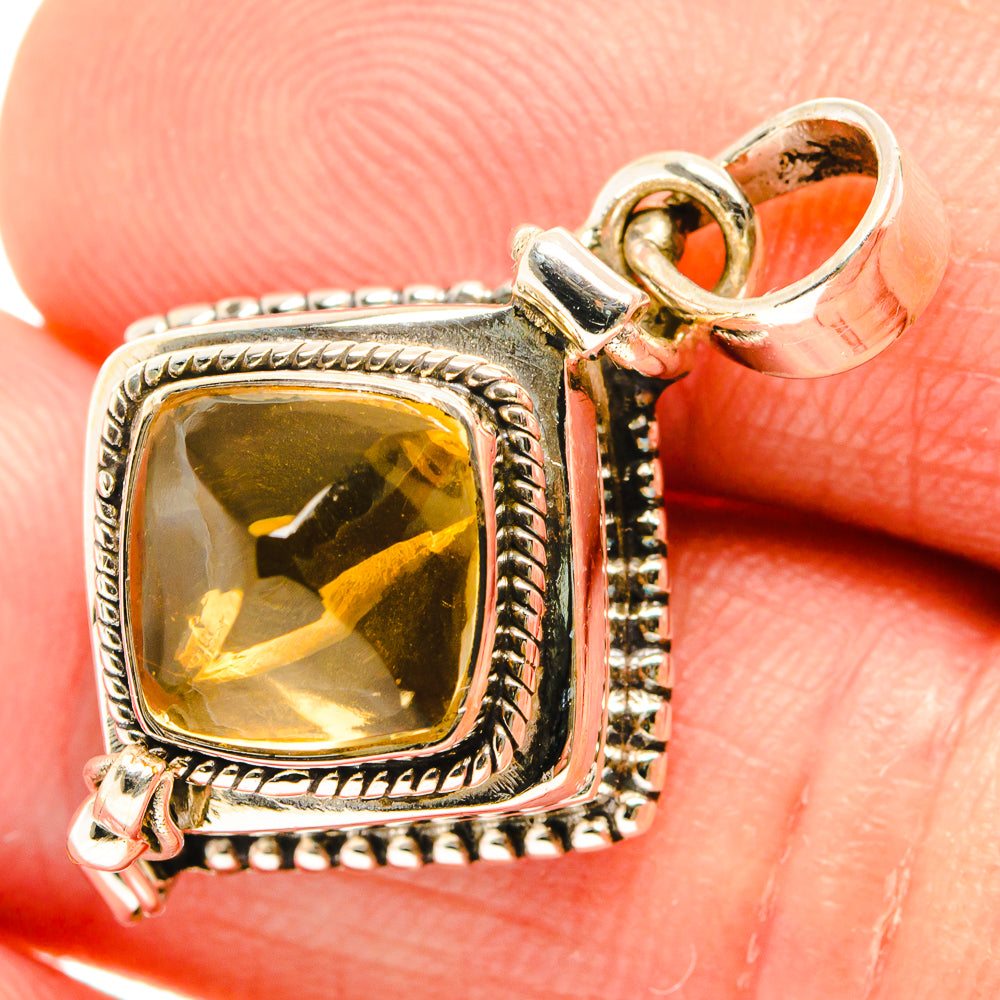 Citrine Pendants handcrafted by Ana Silver Co - PD26570