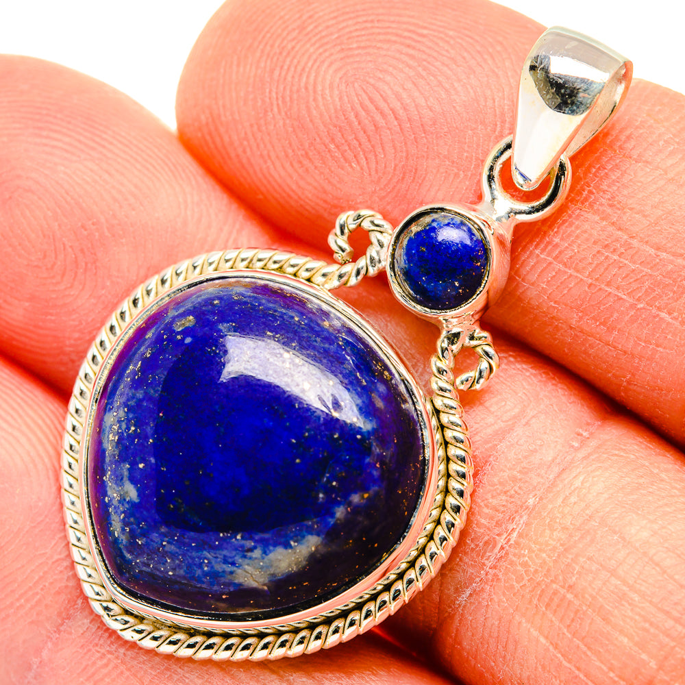 Lapis Lazuli Pendants handcrafted by Ana Silver Co - PD26844