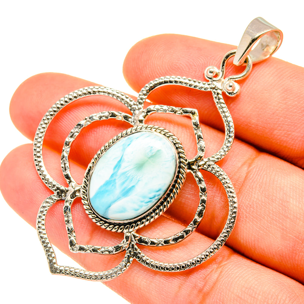 Larimar Pendants handcrafted by Ana Silver Co - PD7099