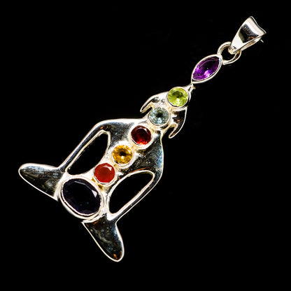 Multi-Stone Chakra Pendants handcrafted by Ana Silver Co - PD726777