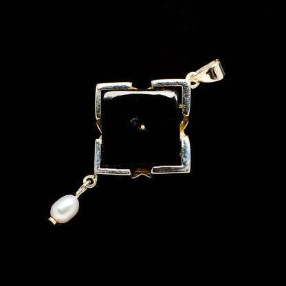 Black Onyx Pendants handcrafted by Ana Silver Co - PD731044