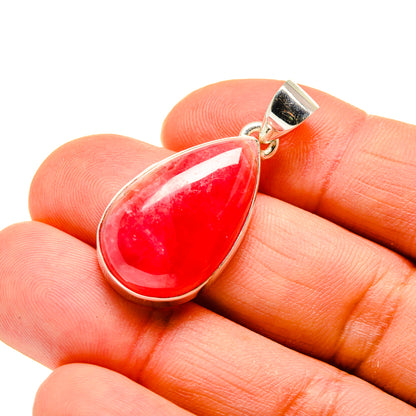 Pink Agate Pendants handcrafted by Ana Silver Co - PD744585