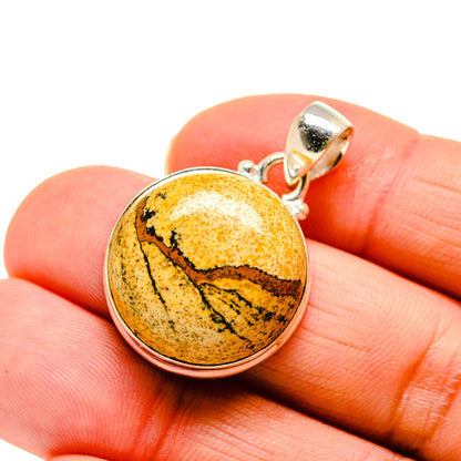 Picture Jasper Pendants handcrafted by Ana Silver Co - PD745414