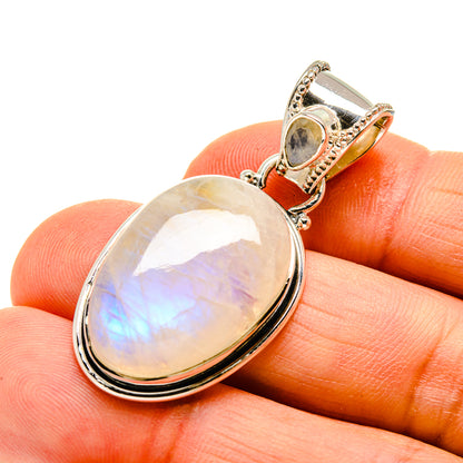 Rainbow Moonstone Pendants handcrafted by Ana Silver Co - PD745879