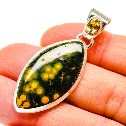 Ocean Jasper Pendants handcrafted by Ana Silver Co - PD746871