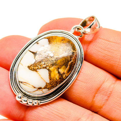 Peanut Wood Jasper Pendants handcrafted by Ana Silver Co - PD747261