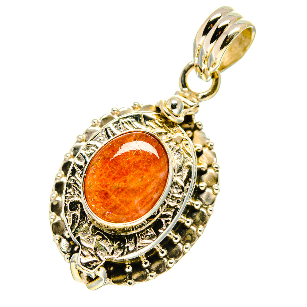 Sunstone Pendants handcrafted by Ana Silver Co - PD759676