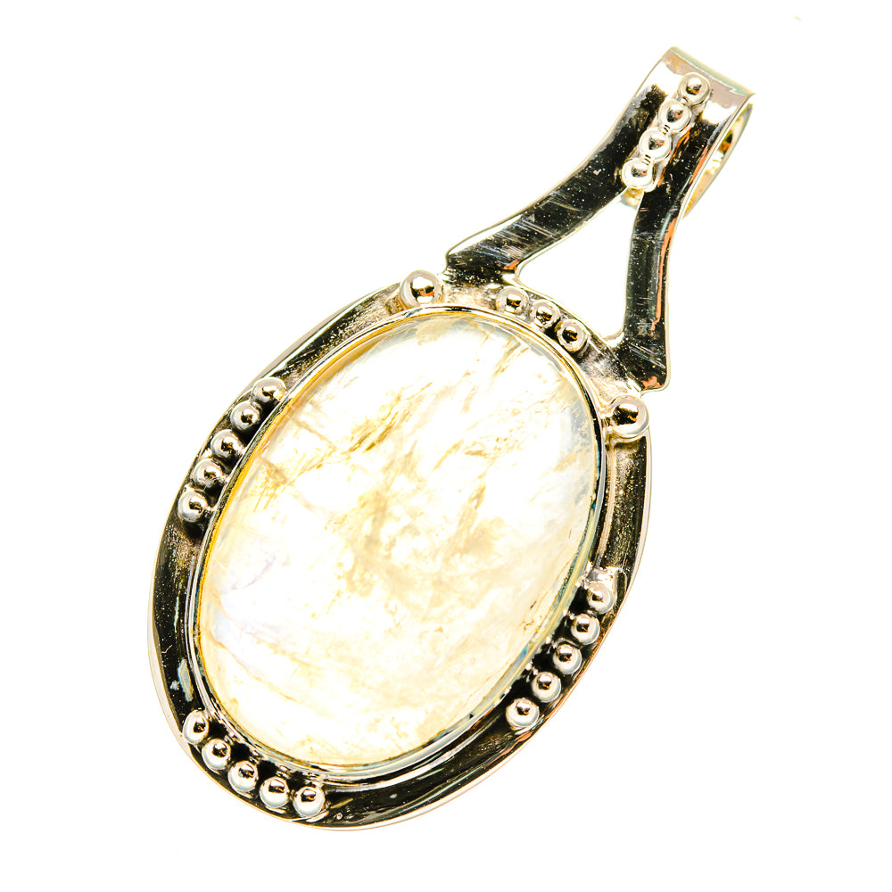 Rainbow Moonstone Pendants handcrafted by Ana Silver Co - PD7113